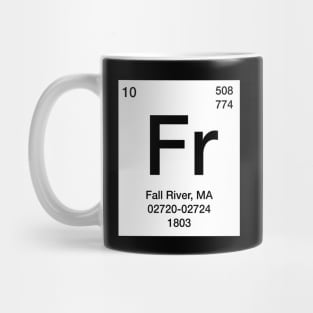 Periodic Table Element - Fall River Mug